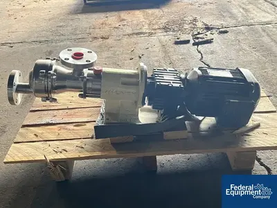 USED Mouvex 1.5" Mouvex Eccentric Disc Pump, Model 2PSLC1-2-3
