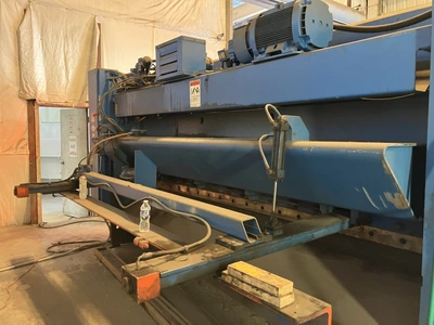 1/2" x 12ft Cincinnati Hydraulic Shear STOCK #4210