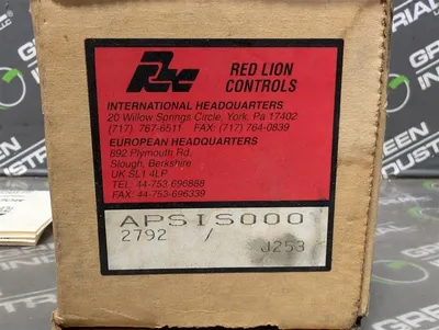 Red Lion Controls APSIS000 Octal Plug-In Power Supply Module 12VDC New NIB