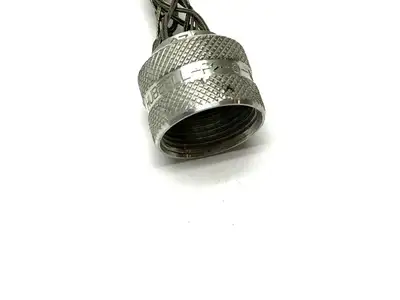 USED KELLEMS STRAIN RELIEF CABLE CORD GRIP, WIRE MESH