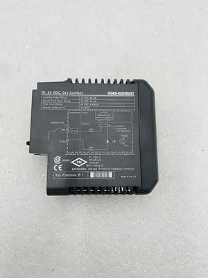 EMERSON DELTAV KJ3001X1-BB1 DI 8 CH 24VDC DRY CONTACT #K-2627