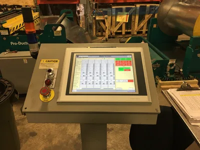 Used Iowa Precision Pro-Ductomatic Model PD-6016-SF Coil Line