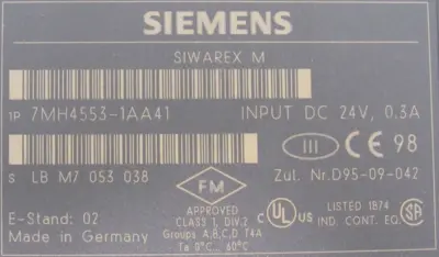NEW SIEMENS 7MH4553-1AA41 WEIGHING MODULE 7MH45531AA41
