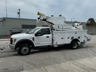 Used 2017 ALTEC AT41M Bucket (boom) trucks Florida US | Truck and Van Outlet #1509184