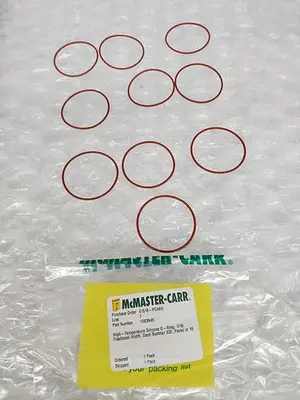 SILICON O RINGS 70A SIZE 032
