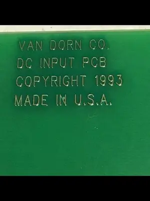 USED VAN DORN PC330-037
