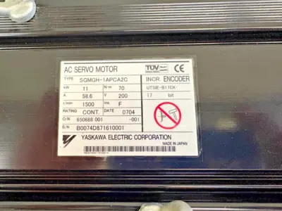 USED Yaskawa SGMGH-1APCA2C