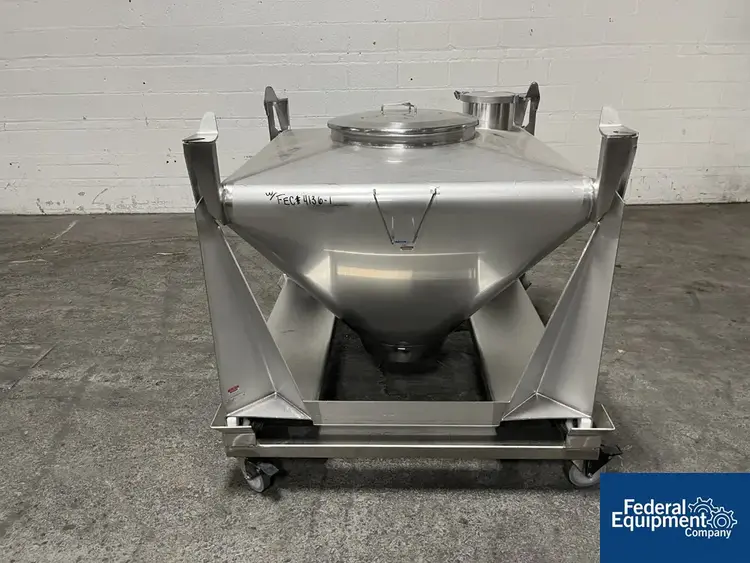 Used Matcon 500 Liter Matcon IBC Bin, S/S Bins Ohio US | Federal Equipment Company #126846
