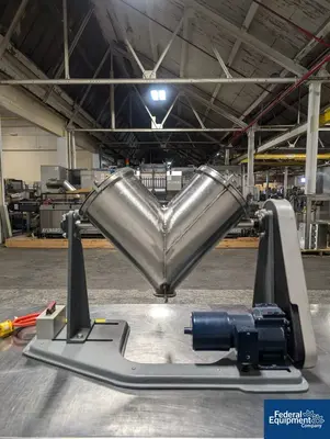 USED Patterson-Kelley 8 Quart P-K Twin Shell Blender