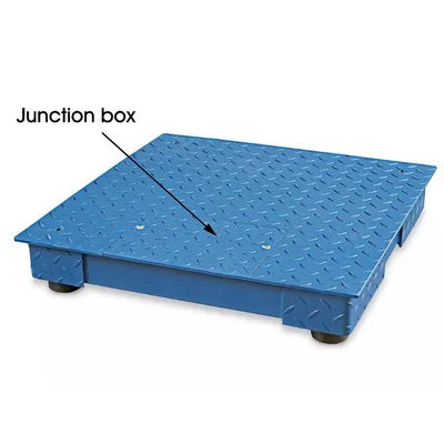 Unused Surplus Low Profile Floor Scale - 2 x 2', 2,500 lbs x .5 lb