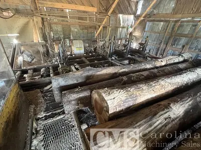 USED EDMISTON COMPLETE SAWMILL - DEBARKER, EDGER, CHIPPER