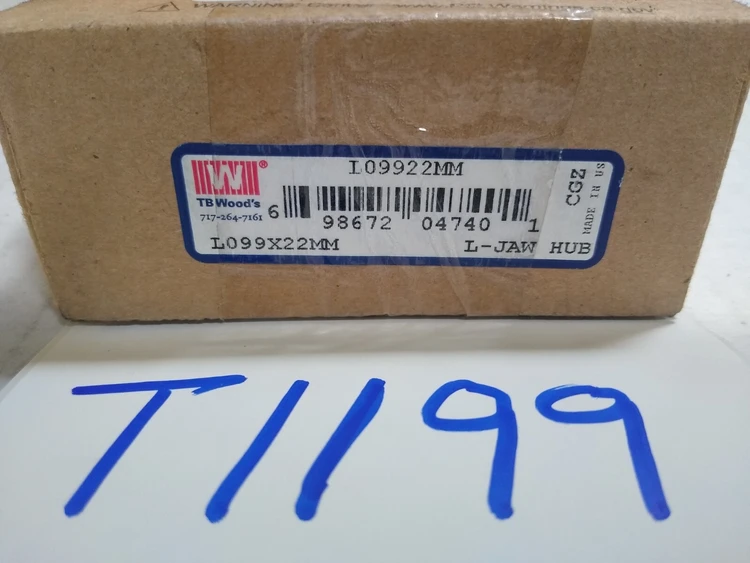 New | in-Stock TB Woods L09922MM Misc Industrial Equipment Arizona US | ASSET CONVERSION SPECIALISTS, INC. #320592