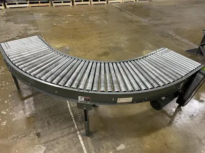 Used INTELLIGRATED 90 DEGREE CONVEYOR Roller Conveyors Wisconsin US | Packer City Sales #1297881