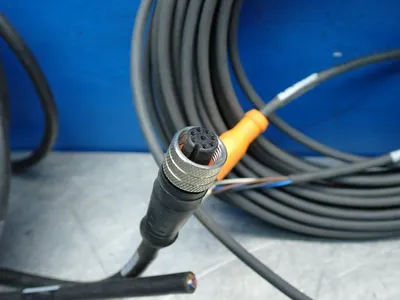 Ifm Female Connection Cableset, 3pcs