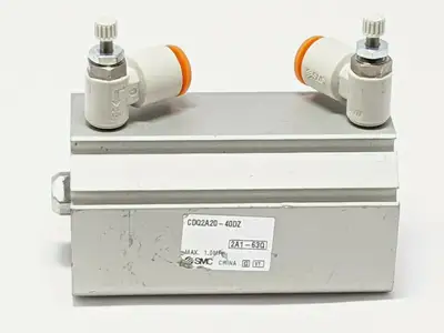 USED SMC COMPACT CYLINDER 20MM BORE 40MM STROKE