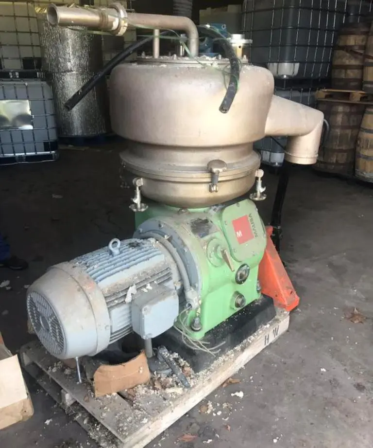 Alfa-Laval clone TX 310S-34H nozzle centrifuge, 316SS.
