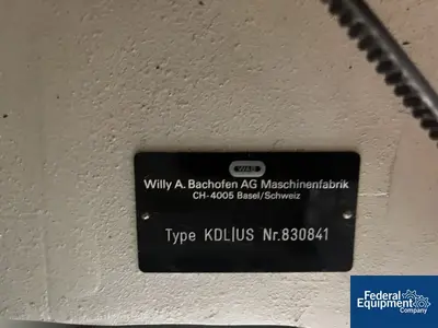 USED Dyno-Mill Dyno Mill Laboratory Mill, Type KDL.