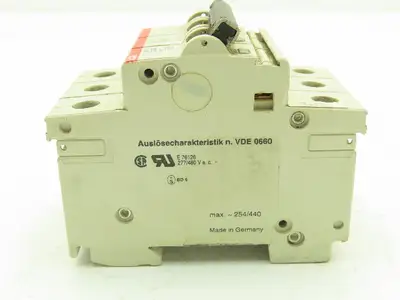 ABB S 28 3 Z63A Circuit Breaker 63A 400V 3P Lot of 6