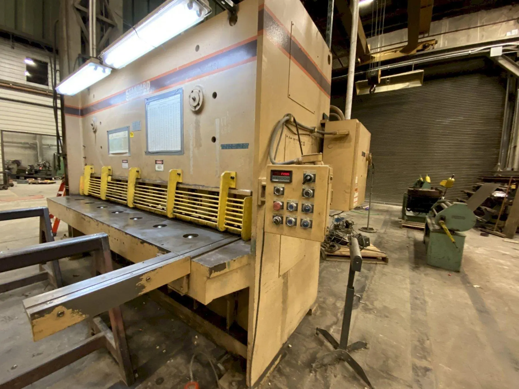 10' x 3/4" STANDARD INDUSTRIAL Hydraulic Shear,  Model# A5750-50