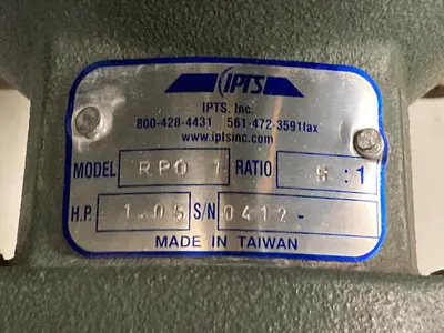 Used IPTS RPO1 Industrial Controls | Surplus Asset Holdings #1220952