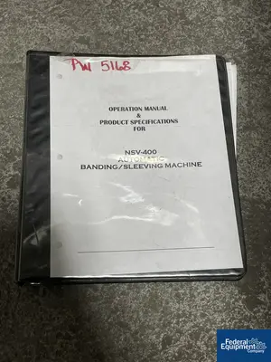USED Solid Precision Machinery SPM Shrink Sleeve Applicator, Model MPI-400