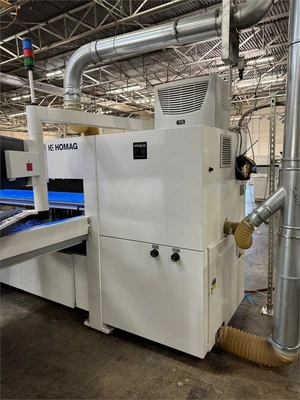 Used 2021 HOMAG "SAWTEQ B-400 PROFILINE" Single-Line Beam Saws Texas US | MachineryMax #1488388
