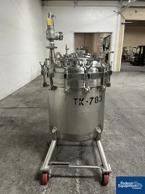 USED Northland 300 Liter Northland Stainless Receiver Tank, 316L S/S, 50#