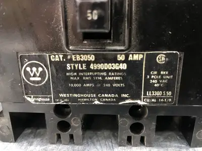 USED WESTINGHOUSE EB3050