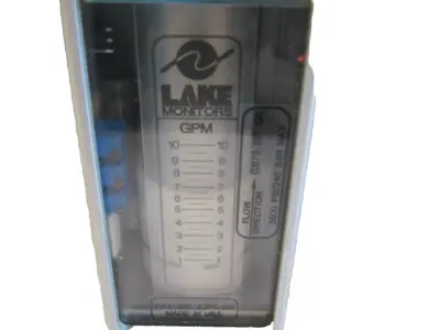 USED LAKE MONITORS R3A-6HG-10 FLOW RATE TRANSMITTER R3A6HG10