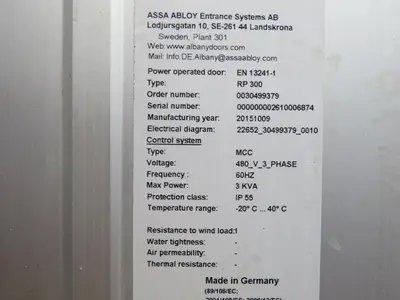 Used ASSA ABLOY RP300 Misc Electrical & Power Parts Texas US | Aucto #1307297