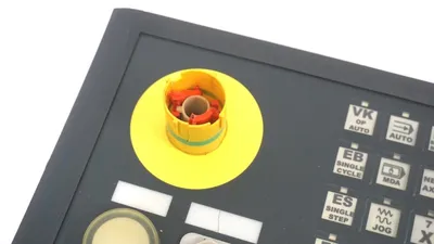 USED SIEMENS 6FC5303-1AF12-8AG0 SINUMERIK PUSH BUTTON PANEL 6FC53031AF128AG0