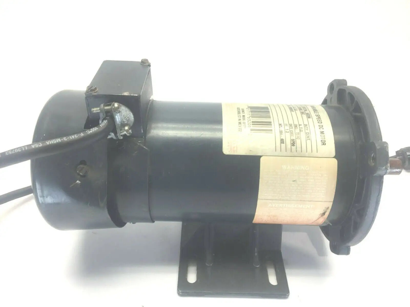 Used BOSTON GEAR VARIABLE SPEED DC MOTOR D.C. Motors | Maverick Industrial Sales #1108714
