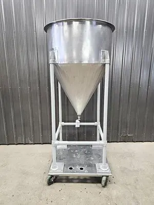 Used 125 Gallon Tank, 304 Stainless Steel
