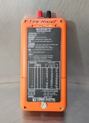 Thermoelectric Micromite ii Manual Calibrator Tester loc5C20