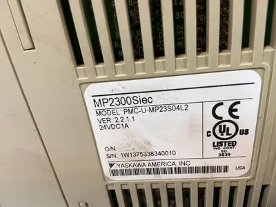 Used YASKAWA PMCUMP23S04L2 PLC Input & Output Ohio US | HGR 24 #1335388