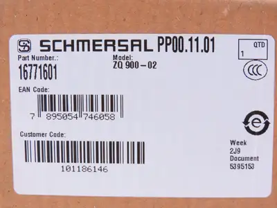 Schmersal ZQ 900-02 Emergency Cable Pull Switch E-Stop 16771601