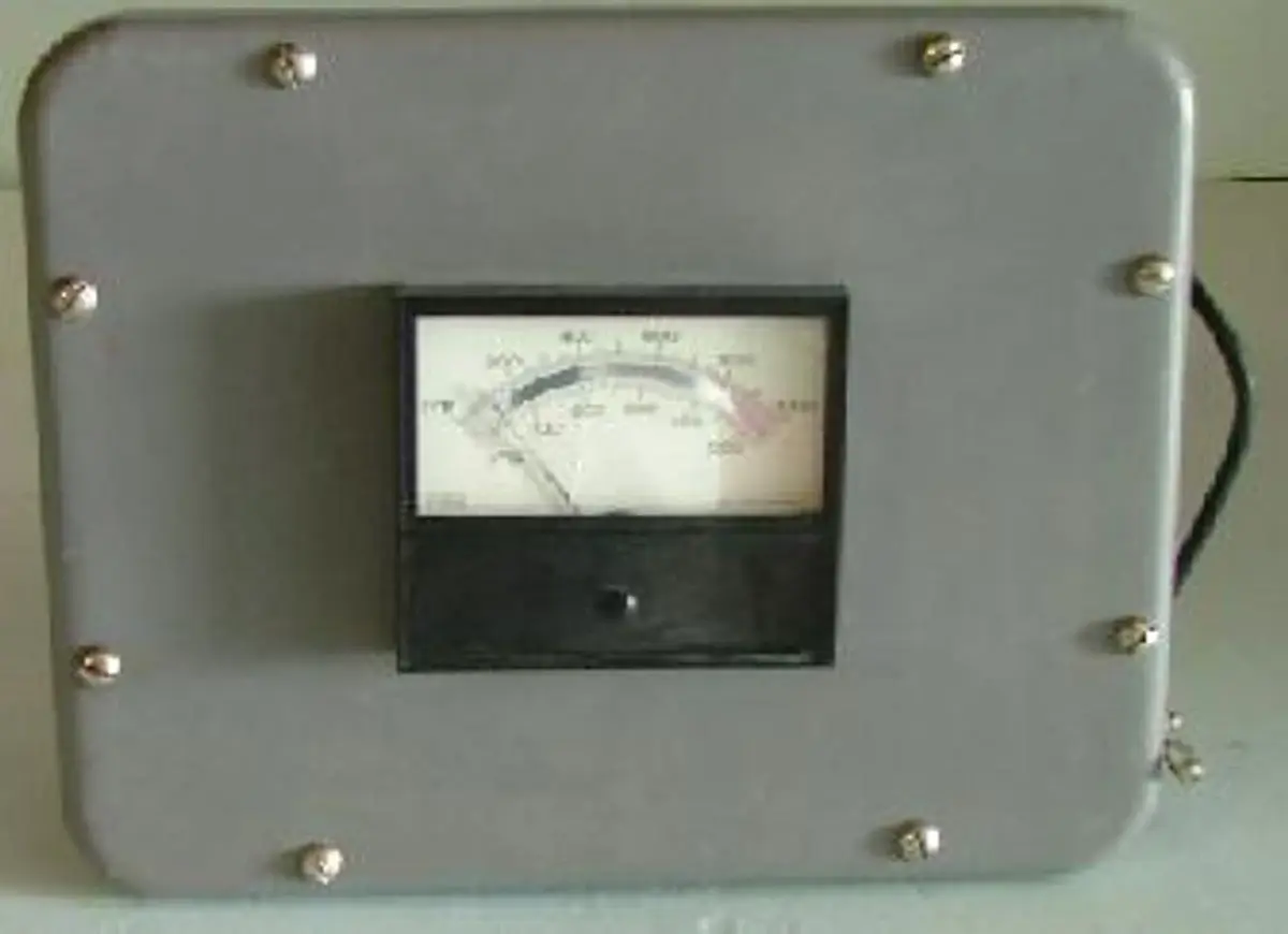 QTY. 1. THERMOCOUPLE INDICATOR GAUGE ENCLOSED IN P...