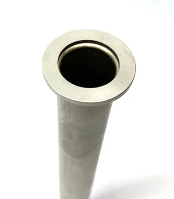 USED AGILENT STAINLESS STEEL NIPPLE, NW25, 12.60 INCH LONG