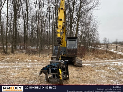 Used 2011 KOBELCO 115SR DZ Excavators Wisconsin US | Proxy Equipment #1377785