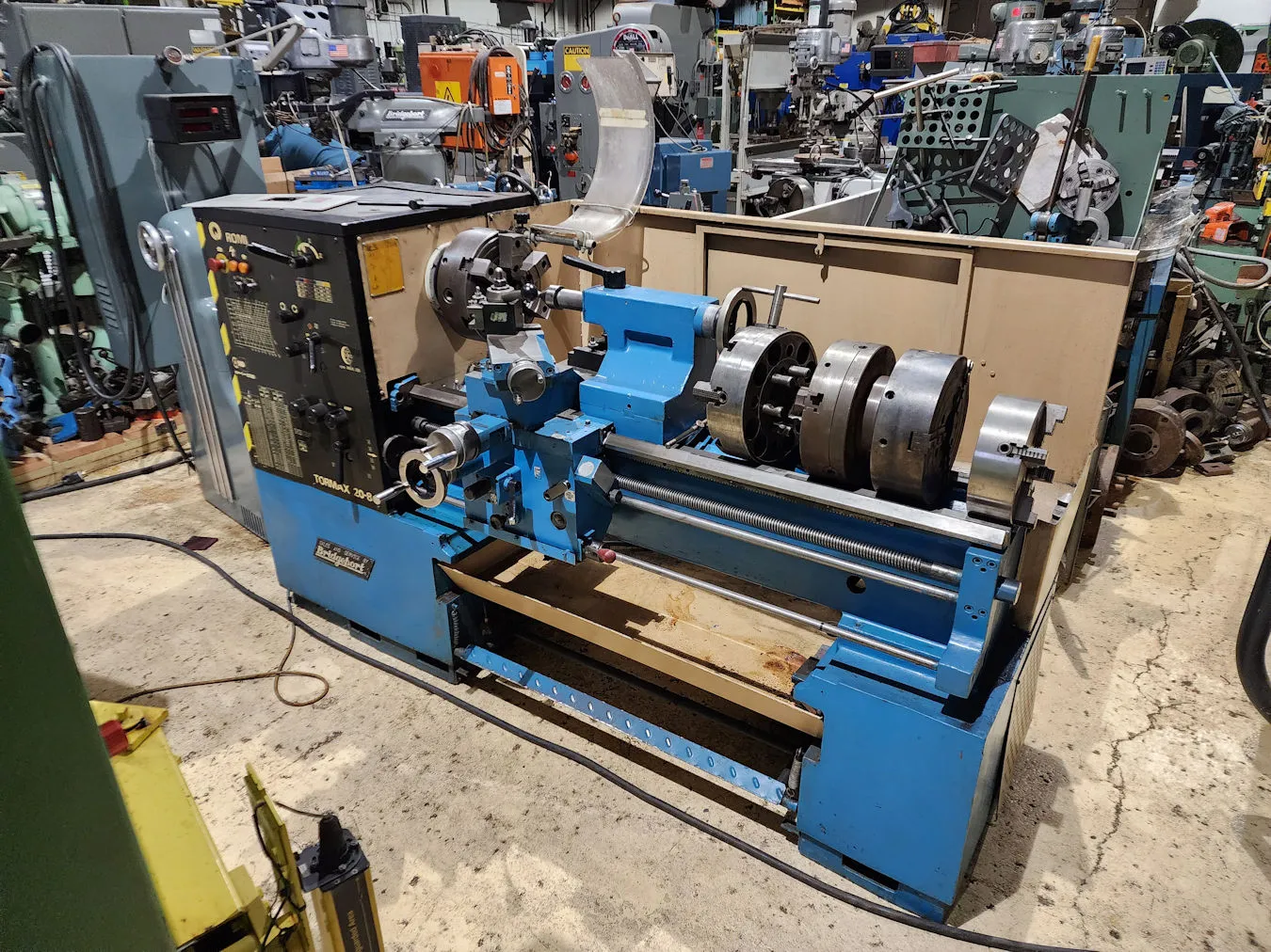 USED BRIDGEPORT TORMAX 20-8