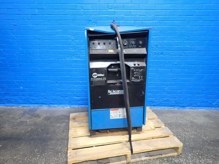 Used MILLER SYNCROWAVE 351 Tig Welders Ohio US | HGR 24 #915660
