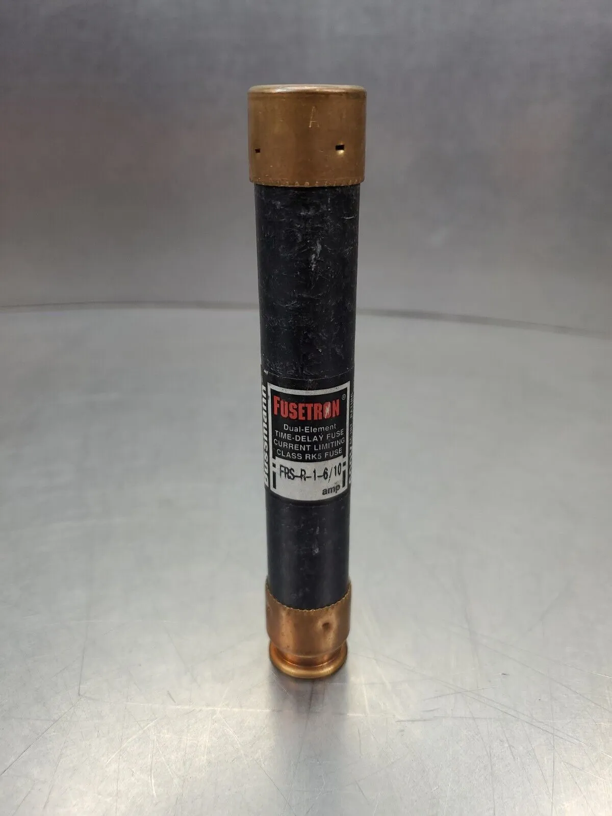Bussmann Fusetron FRS-R-1-6/10 Fuse, 600V 10AMP. 4D-BOX#4