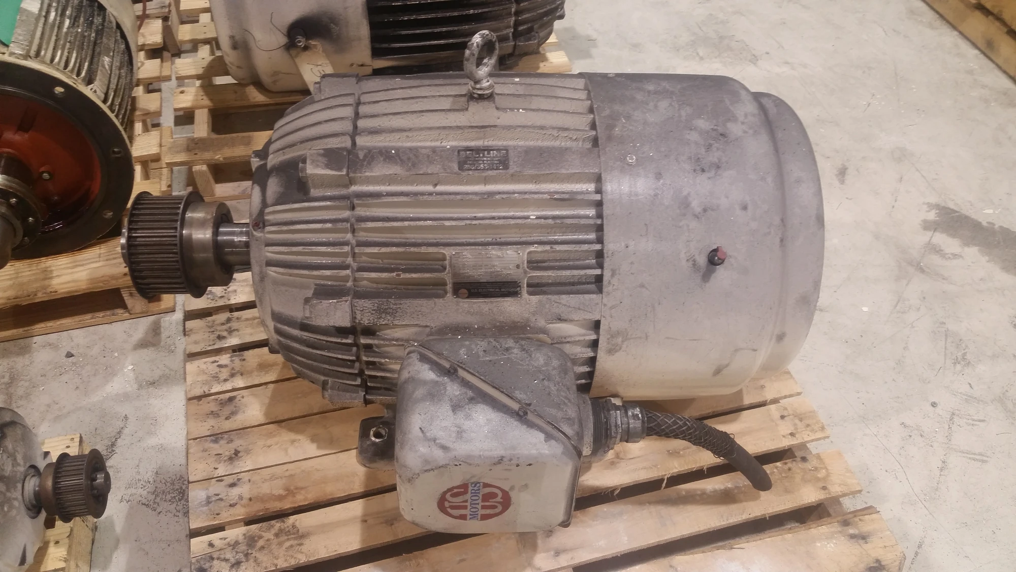 US Motors 60HP; 1185RPM; 460V; Frame: 444U E096B/Z03Z023R034R-1