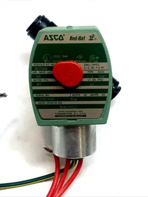 Used ASCO Solenoid Valve 1/4" NPT 2-Way NC Brass 120V AC Solenoid Valves Michigan US | Maverick Industrial Sales #1401753