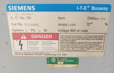 USED Siemens R316 CB