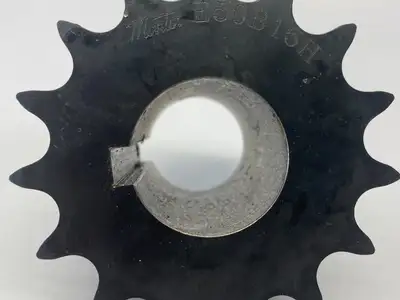 USED MARTIN TRIPLE ROW ROLLER CHAIN SPROCKET 1-5/16" BORE W/ KEYWAY
