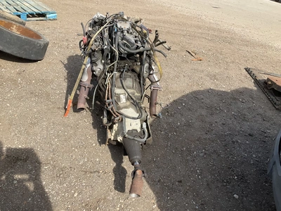 Chevy 5.3L V8 gas engine with 4L60E automatic transmission, used, said to have approx 120,000 miles ...