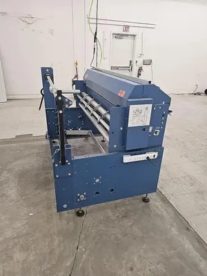 60" WIDE ROSENTHAL SM-60 STRAIGHT KNIFE SHEETER WITH RAZOR SLITTING