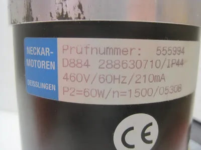 NEW NECKAR-MOTOREN 555994 D884 MOTOR