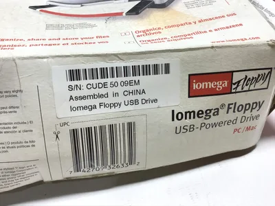 Iomega BXXU0130/31062400 Floppy USB Disk Drive 5V 0.5A